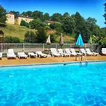 캠프장 Nature Le Valenty Lot En Vallee De La Dordogne Toboggan Geant Piscine Mini Golf 3*