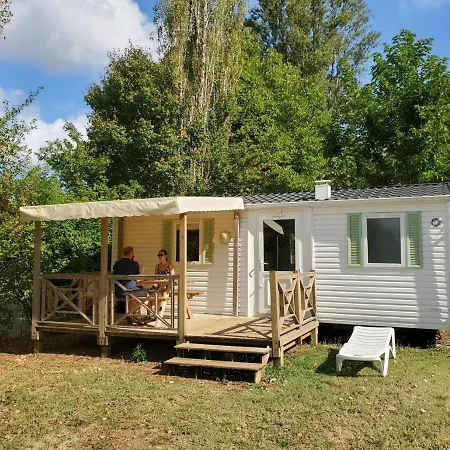 Nature Le Valenty Mobil-home-dordogne Panoramique Clim Piscine 3*